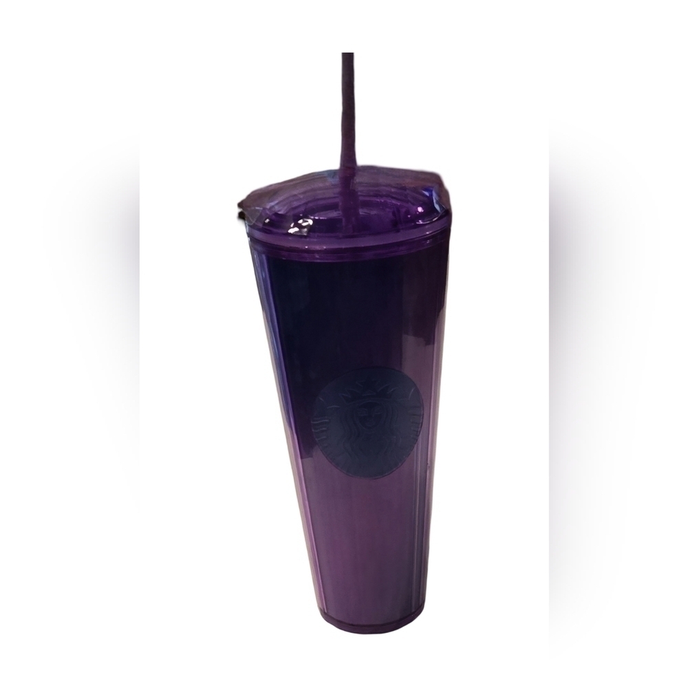 STARBUCKS PURPLE 2022 24oz TUMBLER PRE LOVED great size for a venti cold bevera